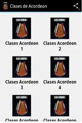 Clases de Acordeon android App screenshot 1